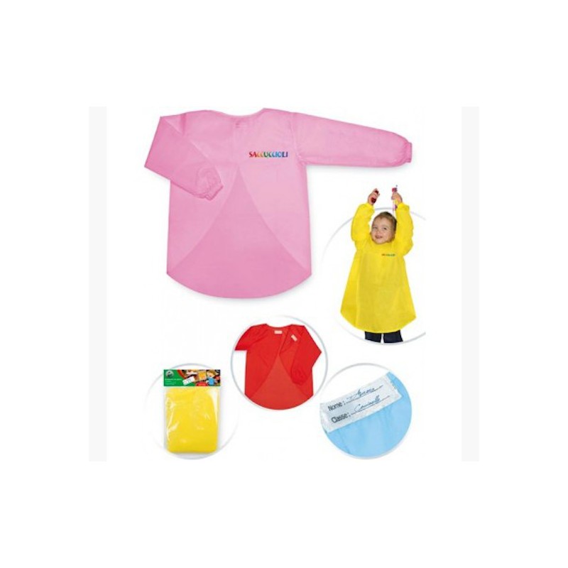 Grembiule da pittura Lebez in nylon con maniche lunghe, per bambini - 5042 Grembiule da pittura Lebez in nylon con maniche lunghe, per bambini - 5042