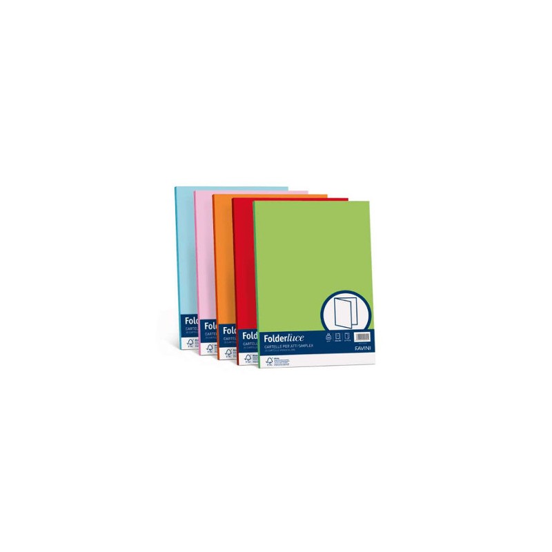 50 pz Copertina Pannosa Favini verde 200 gr A50D664