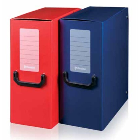 1 - SCATOLA ARCHIVIO D.16 -RESISTO- ROSSO C/MANIGLIA 25x35 020M4001/RO