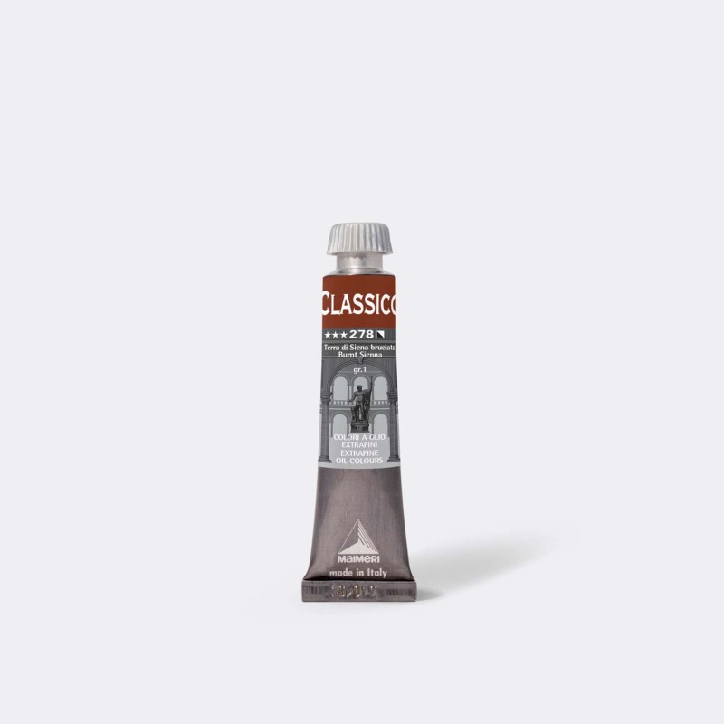 Maimeri Classico colore a olio extrafine Terra di Siena bruciata 20 ml M0302278 Maimeri Classico colore a olio extrafine Terra di Siena bruciata 20 ml M0302278