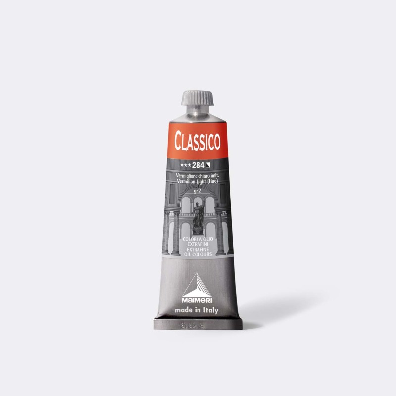 TEMPERA OLIO MAIMERI CLASSICO 60ml VERMIGLIONE CHIARO IMITAZIONE M0306284 TEMPERA OLIO MAIMERI CLASSICO 60ml VERMIGLIONE CHIARO IMITAZIONE M0306284