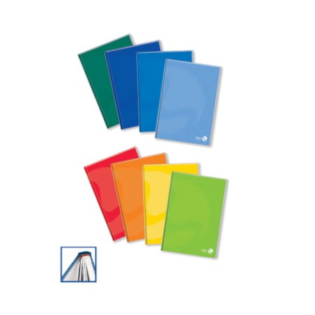 1 - BE MORE Maxi quaderno 48/1R cartonato BM color 5 pezzi 0105364