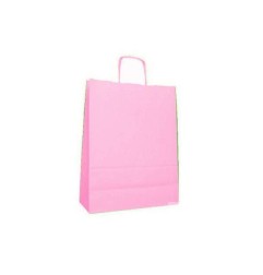 1 - SHOPPER CARTA 45+15x49 ROSA Ritorta -50pz ref.210