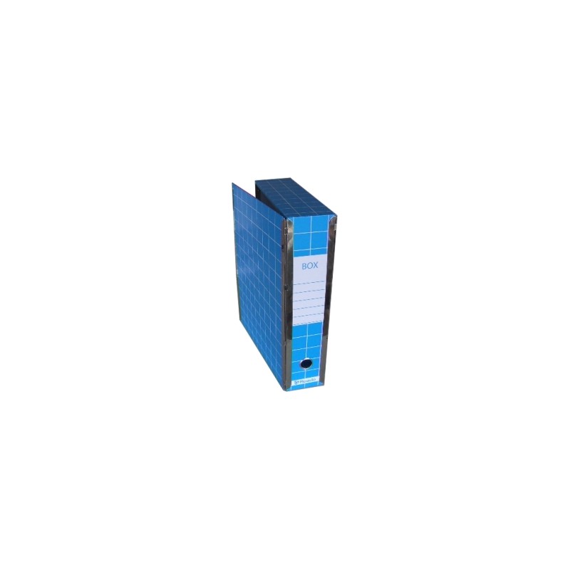 Brefiocart scatola d'archivio Resisto con cerniera grigio box X401