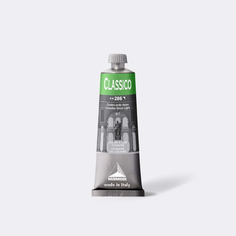 Maimeri Classico colore a olio extrafine Cinabro verde chiaro 60 ml M0306286 Maimeri Classico colore a olio extrafine Cinabro verde chiaro 60 ml M0306286