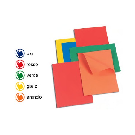 1 - ARCA 50 pz Copertina pannosa Live colore giallo 200 gr 0226/GI