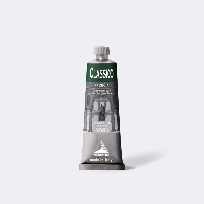 Maimeri Classico colore a olio extrafine Cinabro verde scuro 60 ml M0306288 Maimeri Classico colore a olio extrafine Cinabro verde scuro 60 ml M0306288