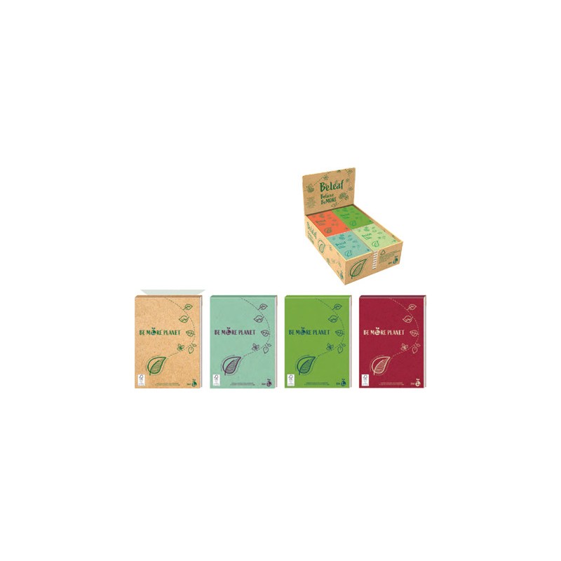 BE MORE Planet notes collato A6 10x15 confezione 32 pezzi BE MORE Planet notes collato A6 10x15 confezione 32 pezzi