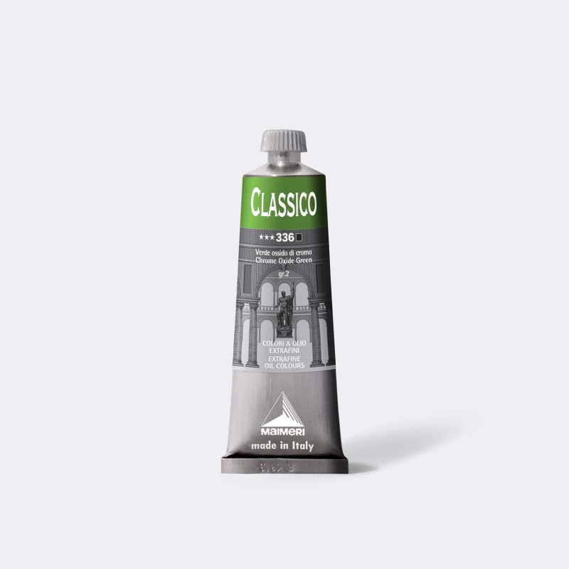 Maimeri Classico colore a olio extrafine Verde ossido di cromo 60 ml M0306336 Maimeri Classico colore a olio extrafine Verde ossido di cromo 60 ml M0306336