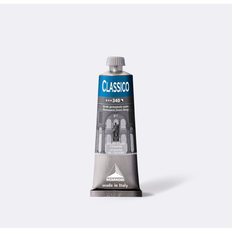 TEMPERA OLIO MAIMERI CLASSICO 60ml VERDE PERM.SCURO M0306340 TEMPERA OLIO MAIMERI CLASSICO 60ml VERDE PERM.SCURO M0306340