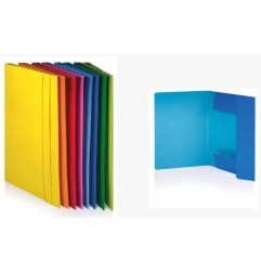 1 - CARTELLA 3L C/EL. AZZURRO -10pz 208805.AZ