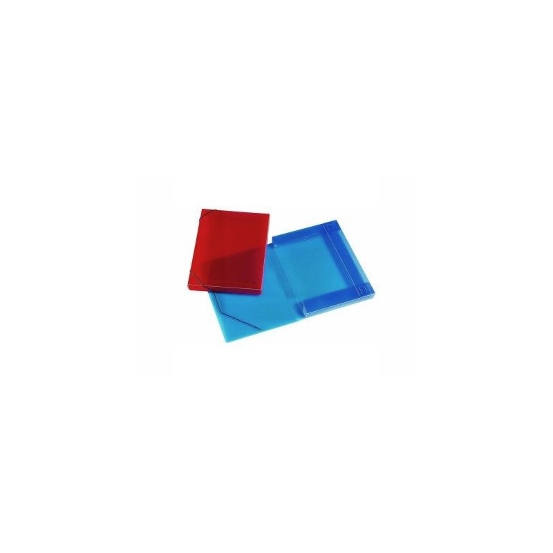 Cartella con elastico Lebez in plastica, colori assortiti - 2525 Cartella con elastico Lebez in plastica, colori assortiti - 2525