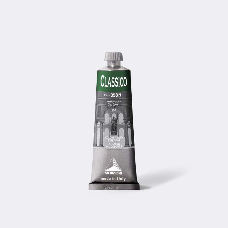 TEMPERA OLIO MAIMERI CLASSICO 60ml VERDE VESCICA M0306358 TEMPERA OLIO MAIMERI CLASSICO 60ml VERDE VESCICA M0306358