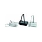 Base portapenna Lebez rettangolare in plastica con penna, stiloforo nero - 1675 Base portapenna Lebez rettangolare in plastica con penna, stiloforo nero - 1675