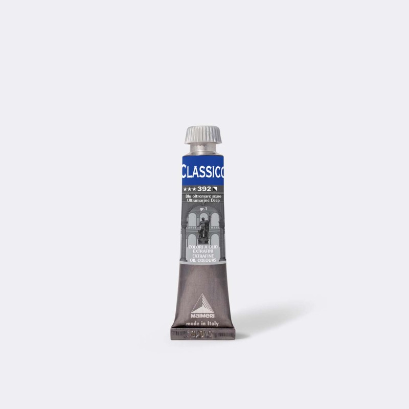 TEMPERA OLIO MAIMERI CLASSICO 20ml BLU OLTREMARE SCURO M0302392 TEMPERA OLIO MAIMERI CLASSICO 20ml BLU OLTREMARE SCURO M0302392