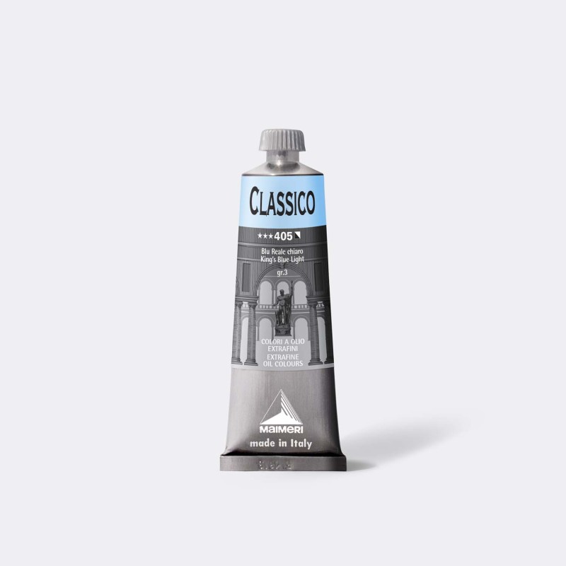 TEMPERA OLIO MAIMERI CLASSICO 60ml BLU REALE CHIARO M0306405 TEMPERA OLIO MAIMERI CLASSICO 60ml BLU REALE CHIARO M0306405