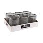 Bicchiere Portapenne in Metallo Silver Altezza 9,5 cm Design Tondo 16/102 Bicchiere Portapenne in Metallo Silver Altezza 9,5 cm Design Tondo 16/102