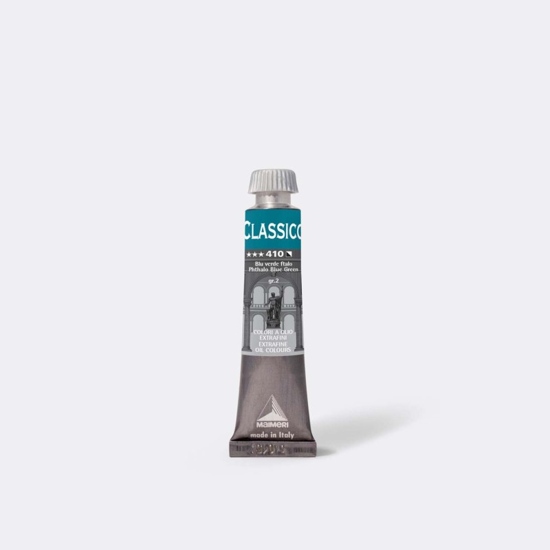 Maimeri Classico colore a olio extrafine Blu verde ftalo 20 ml M0302410 Maimeri Classico colore a olio extrafine Blu verde ftalo 20 ml M0302410
