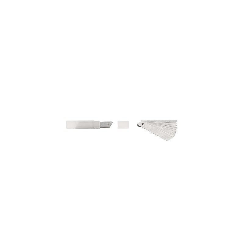Tubetto 10 lame per cutter grande 18 mm Lebez - MB-501 Tubetto 10 lame per cutter grande 18 mm Lebez - MB-501