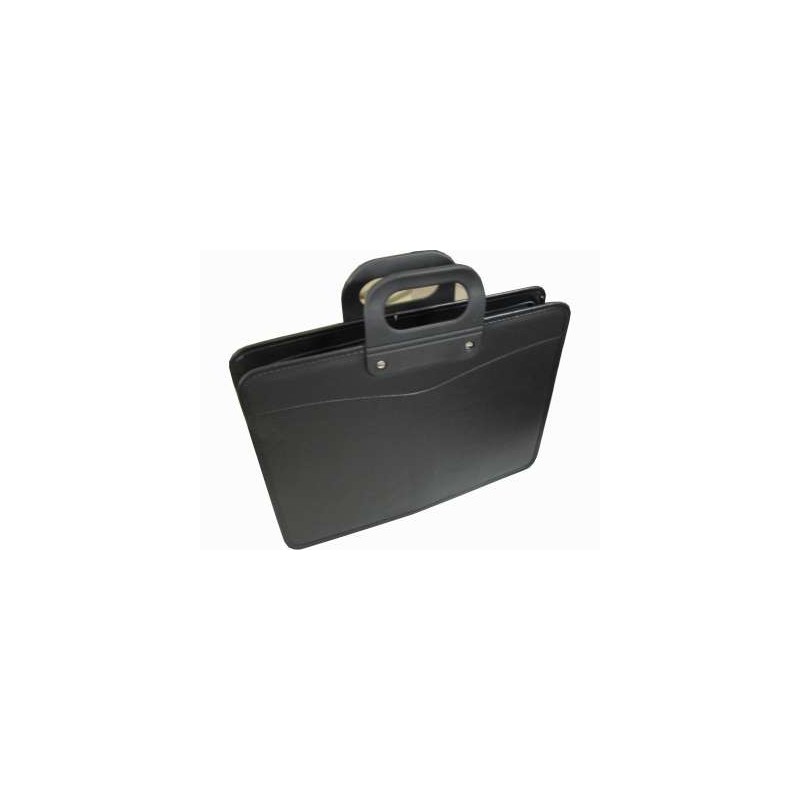 BORSA PORTADOC. 2 SCOMP. NERO SIMILPELLE 603 BORSA PORTADOC. 2 SCOMP. NERO SIMILPELLE 603