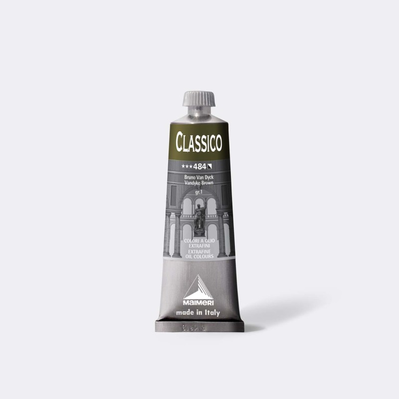 Maimeri Classico colore a olio extrafine Bruno Van Dyck 60 ml M0306484 Maimeri Classico colore a olio extrafine Bruno Van Dyck 60 ml M0306484