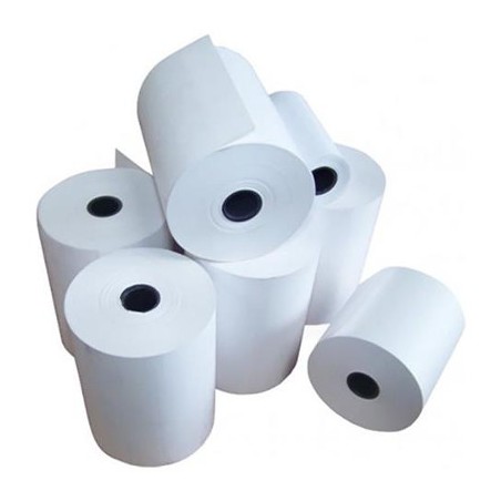 1 - SABACART Rotolo termico per registratore di cassa MM57x35 Long Life BP-Free