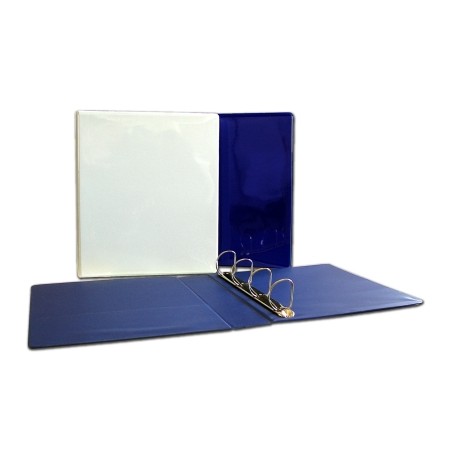1 - O.P. Raccoglitore a 4 anelli A4 D.30 display blu opaco OP5.62