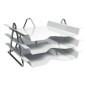 Zenith portacorrispondenza a 3 vaschette 830 bianco Zenith portacorrispondenza a 3 vaschette 830 bianco