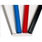 O.P. 100 pezzi Dorsi rigidi rilegafogli 8 mm colore rosso O.P. 100 pezzi Dorsi rigidi rilegafogli 8 mm colore rosso