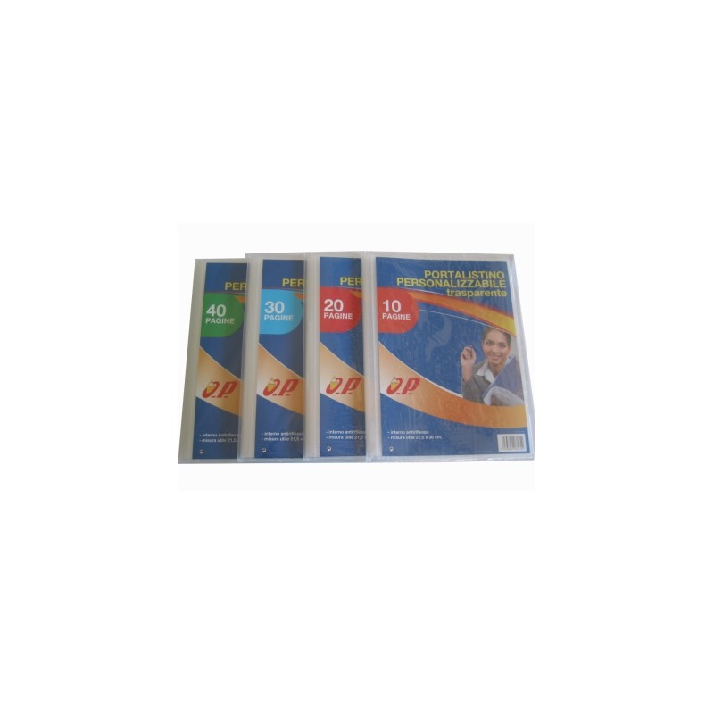 PORTALIST.SOFT DISPLAY A4 40B. TRASP. OP5.132 PORTALIST.SOFT DISPLAY A4 40B. TRASP. OP5.132