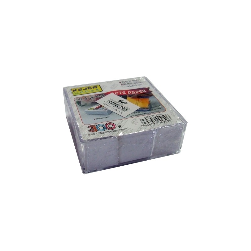 Dispenser con cubo notes colore bianco 95x95 K-950A Dispenser con cubo notes colore bianco 95x95 K-950A