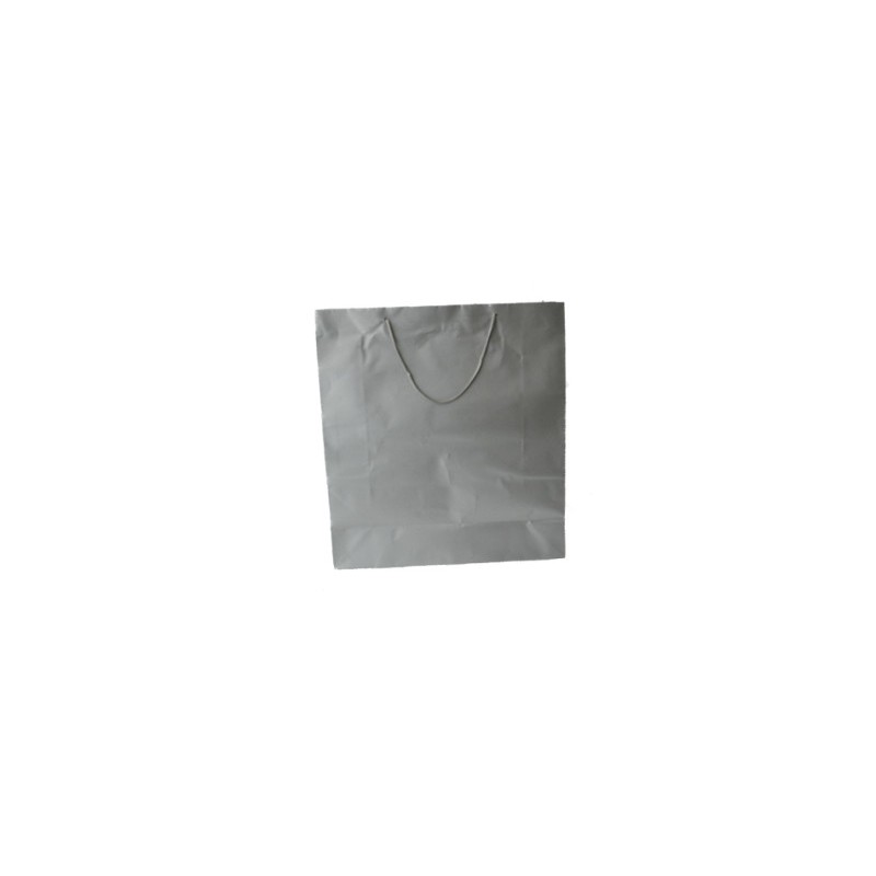 SHOPPER Buste in Carta Tinta Unita Colore Argento 45x16x49 Pezzi 12 SHOPPER Buste in Carta Tinta Unita Colore Argento 45x16x49 Pezzi 12