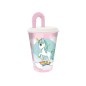 BICCHIERE UNICORNO C/CANNUCCIA ml.430 ST08041
