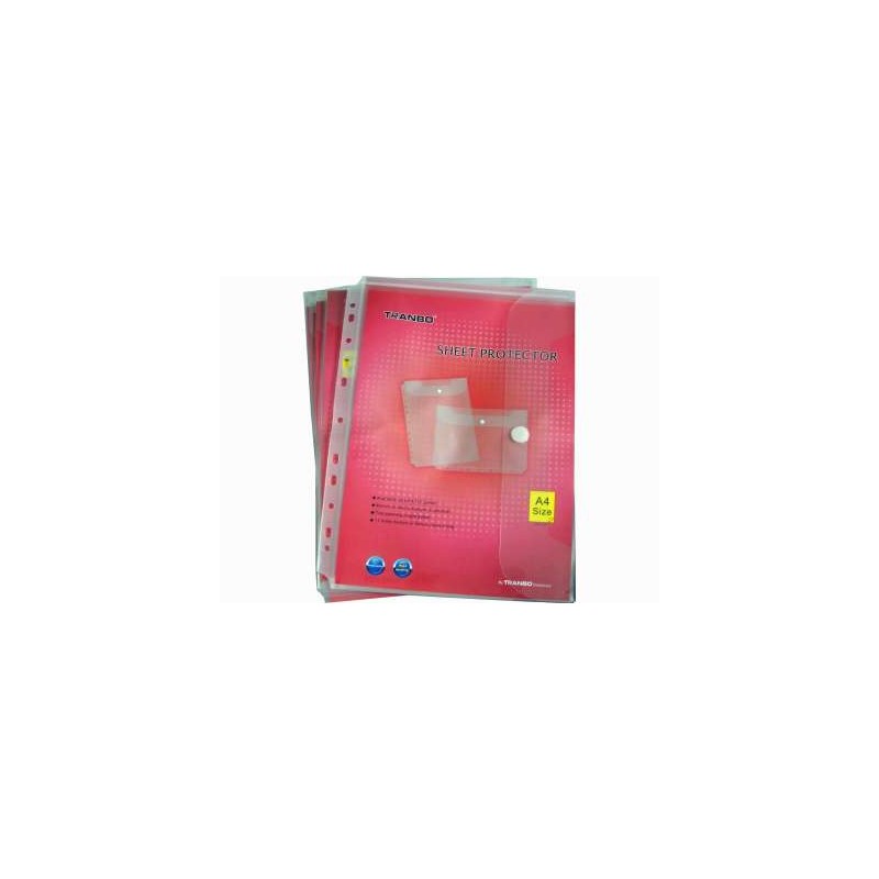 Busta portadocumenti con velcro neutra 12 pz. T1188