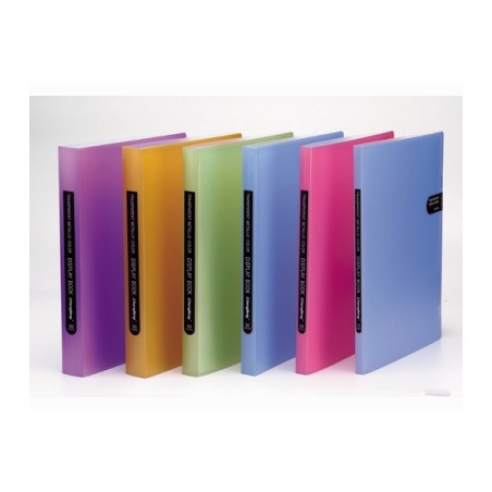 1 - Portalistino copertina morbida metallic bicolor assortiti A4 60 bustine