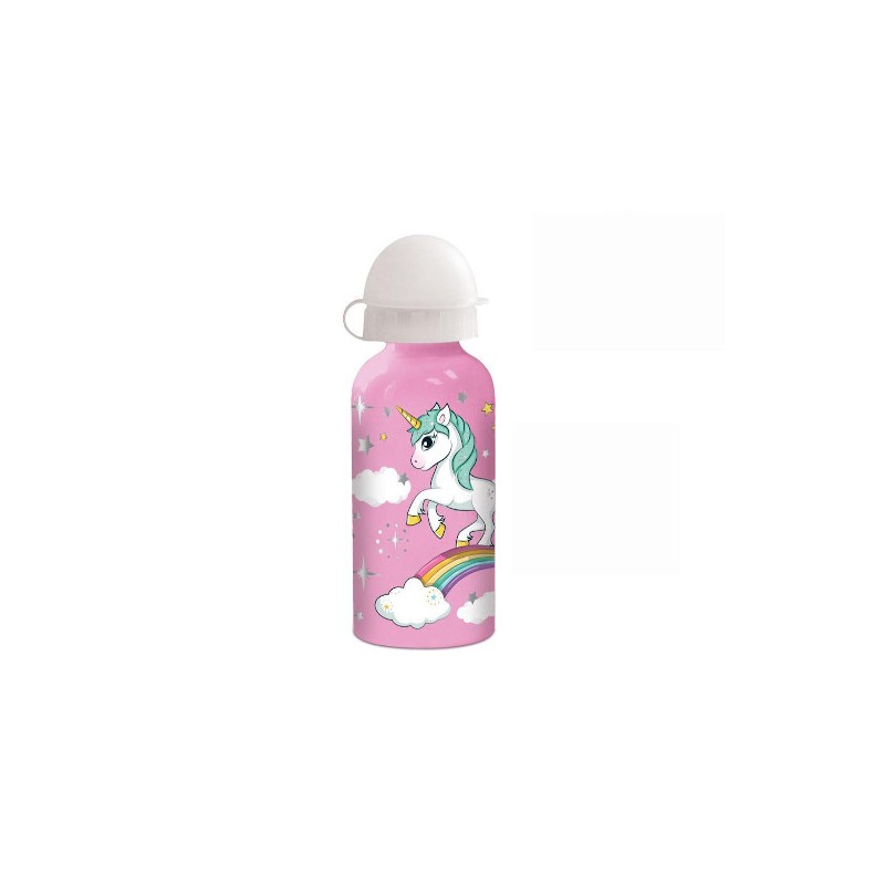 BORRACCIA ALLUMINIO 400ML UNICORNO ST09711 BORRACCIA ALLUMINIO 400ML UNICORNO ST09711
