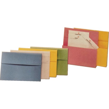 1 - CARTELLA CANGURO FABIUS W. GIALLO -25pz 019/F