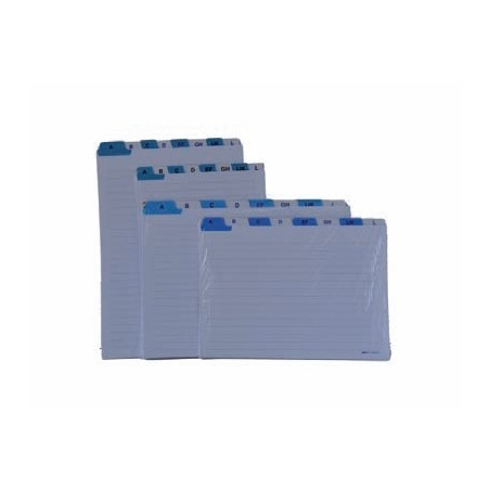 Rubrica telefonica A/Z per schedari 21x15 verticale Edipro - E3653