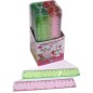 Righello colorato trasparente rosa/verde 15 cm - 100 pz. Righello colorato trasparente rosa/verde 15 cm - 100 pz.