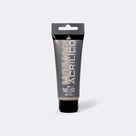 1 - TEMPERA MAIMERI ACRILICA 75ml GRIGIO CALDO M0916507