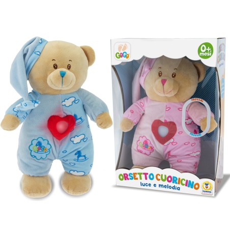 1 - TEOREMA GOGO - ORSETTO 35 CM LUCE E MELODIA 2 COL.  39392