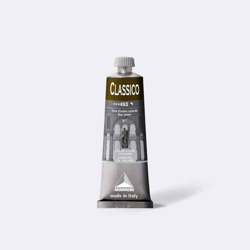 Maimeri Classico colore a olio extrafine Terra d'ombra naturale 60 ml M0306493
