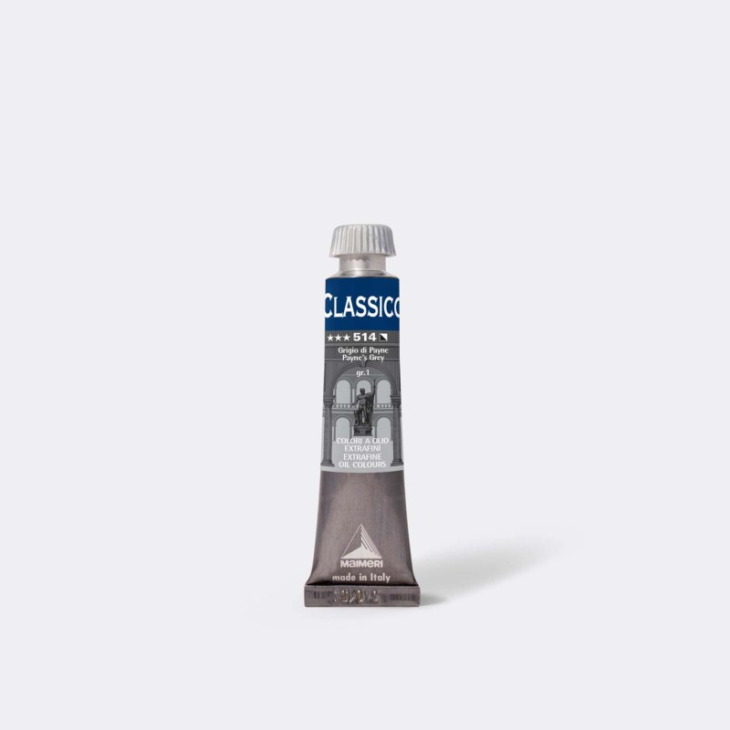 Maimeri Classico colore a olio extrafine Grigio di Payne 20 ml M0302514 Maimeri Classico colore a olio extrafine Grigio di Payne 20 ml M0302514