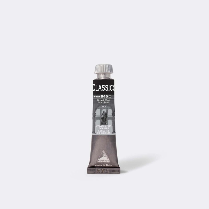 TEMPERA OLIO MAIMERI CLASSICO 20ml NERO DI MARTE M0302540 TEMPERA OLIO MAIMERI CLASSICO 20ml NERO DI MARTE M0302540