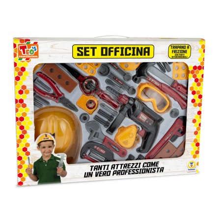 1 - TEOREMA TEO'S - SET MECCANICO CON TRAPANO A FRIZIONE 66912