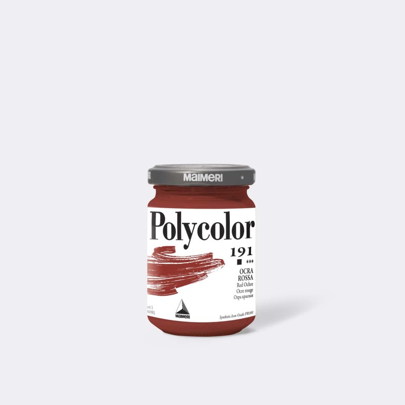 Maimeri Polycolor colore vinilico Ocra rossa 140 ml M1220191 Maimeri Polycolor colore vinilico Ocra rossa 140 ml M1220191