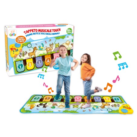 1 - TEOREMA GOGO- TAPPETO MUSICALE TOUCH LUCI E SUONI 68035