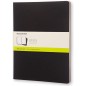MAXI MOLESKINE M 21,6X27,9 PAG.BIANCHE -3pz COP.NERA MAXI MOLESKINE M 21,6X27,9 PAG.BIANCHE -3pz COP.NERA