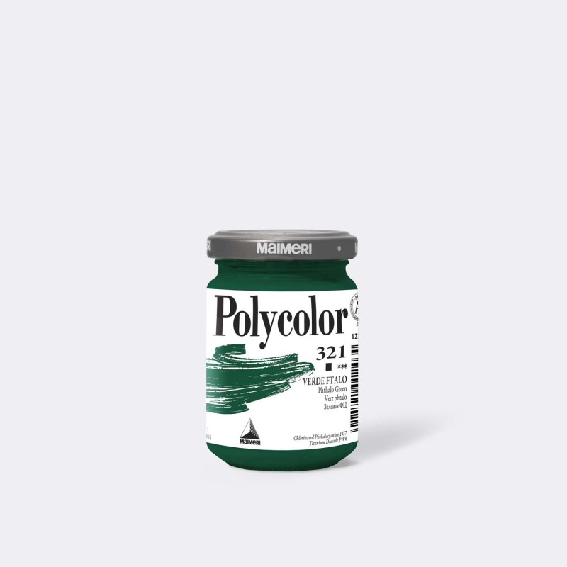 Maimeri Polycolor colore vinilico Verde ftalo 140 ml M1220321 Maimeri Polycolor colore vinilico Verde ftalo 140 ml M1220321