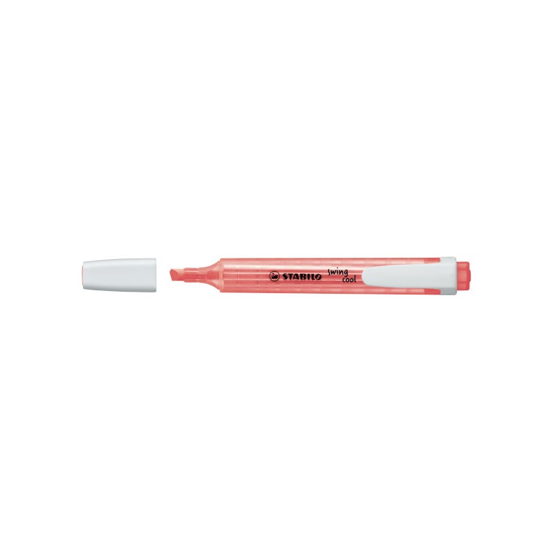 Evidenziatore Stabilo Swing Cool 10 pz - Rosso 275/40